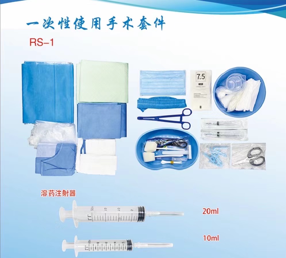 一次性使用手術套件：引領醫療安全新紀元，賦能高效手術與快速恢復